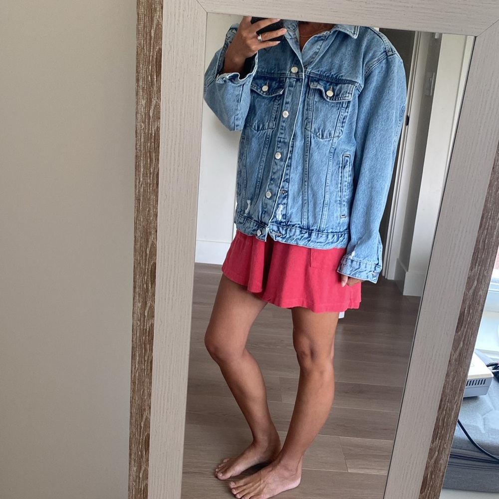 Anine Bing oversized denim jacket